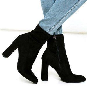 NWOB Steve Madden Edit High Heel Mid-Calf Boots